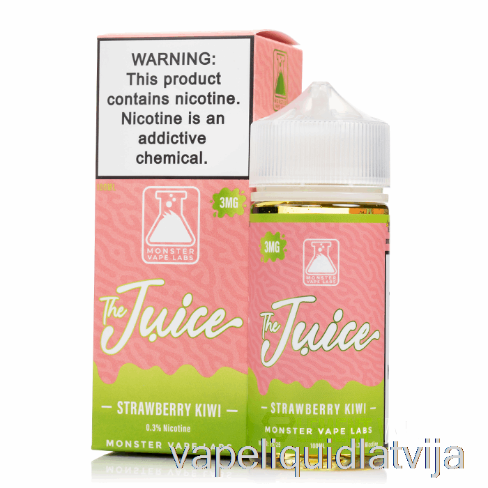 Zemeņu Kivi - Sula - 100ml 0mg Vape šķidrums